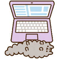 Working Work From Home Sticker by Pusheen