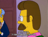 Speaking Season 3 GIF by The Simpsons
