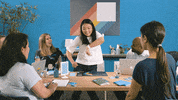 SproutSocial happy dance dancing social media GIF