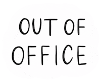 Out Of Office Yes Sticker