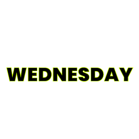 Day Wednesday Sticker by Sembuster