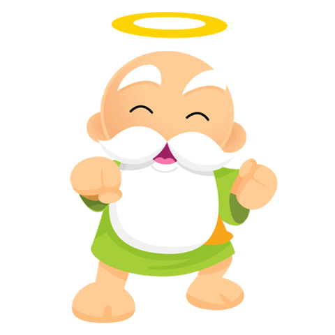 Dewaweb giphyupload smile god fist bump Sticker