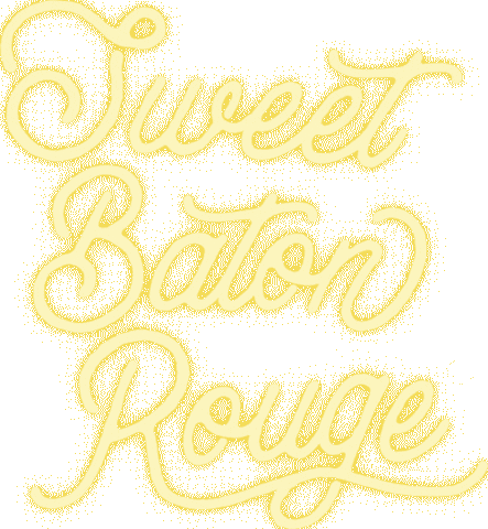 Neon Louisiana Sticker by Sweet Baton Rouge