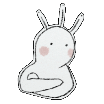 erinleehong giphyupload white animal character Sticker