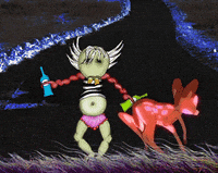 drunk rainbow GIF by Carmen Tiffany