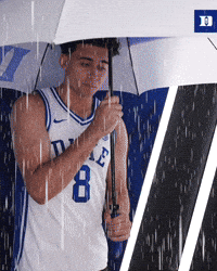 Rain Dukembb GIF by Duke Men's Basketball
