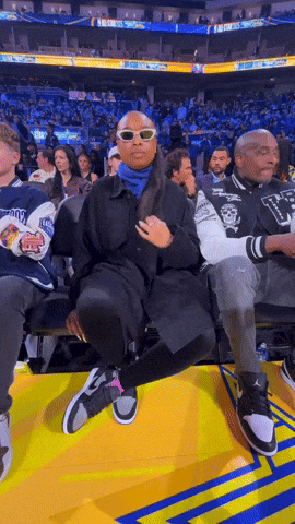 Jennifer Hudson Celeb Row GIF by NBA