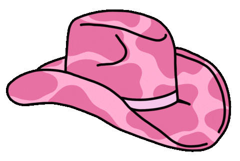 LexieAF giphyupload pink hat country Sticker