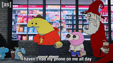 Phone Call GIF by Adult Swim