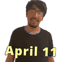 April 11 Sticker