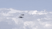 Flying Fighter Plane GIF