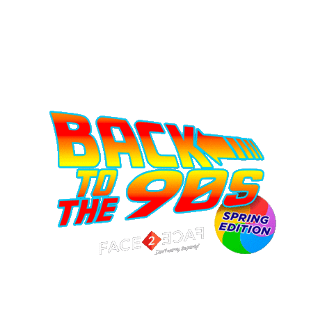 90s setai Sticker by Face2Face Party