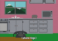 answering eric cartman GIF by South Park 