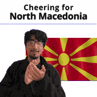 North Macedonia Sticker