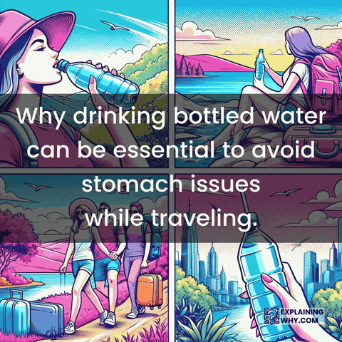 Bottled Water Travel GIF by ExplainingWhy.com