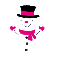 Snow Winter Sticker by Pink Kisses