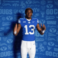 Byu Football Go Cougs GIF by BYU Cougars