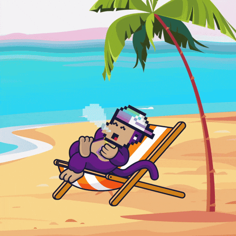 Crypto Beach GIF by BigBrains