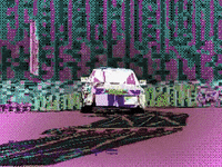 endlessmazin gaming glitch car glitchart GIF
