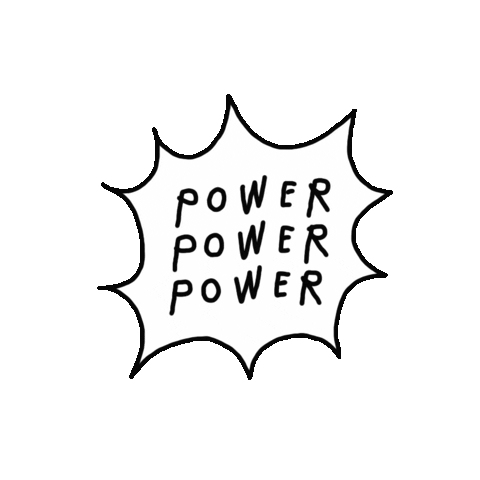 INAPSQUARE giphyupload power inapsquare 이나피스퀘어 Sticker