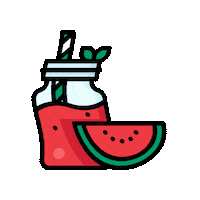 WatermelonBoard watermelon summer drink nwpb watermelon board Sticker