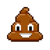 Art Shitting Sticker by Poopies.io