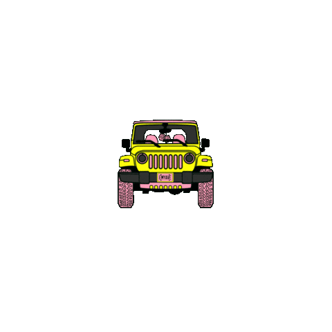 Fashion Jeep Sticker by Emy Dyer