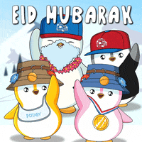 Eid Al Fitr Penguin GIF by Pudgy Penguins