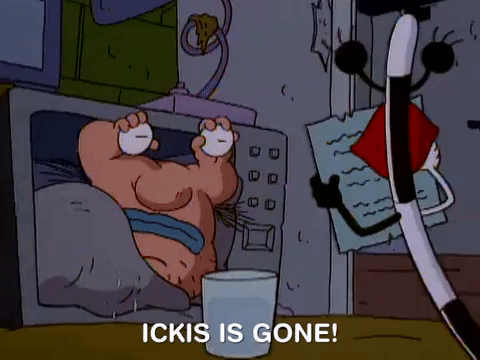 nickrewind giphydvr nicksplat aaahh real monsters giphyarm037 GIF