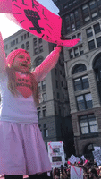 'Badass' 10-Year-Old Girl Leads Chant at Women's March in Chicago