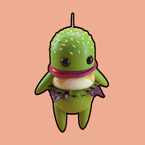Happy Fast Food GIF