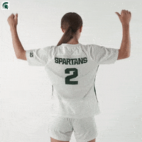 Go Green Womens Soccer GIF by Michigan State Athletics