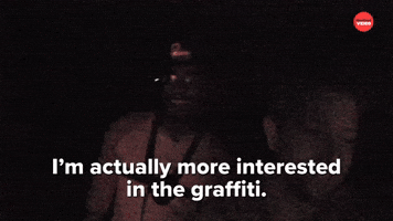 More Interested in the Graffiti