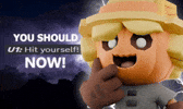 Tt Hit Yourself GIF