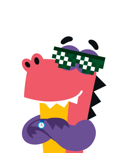 Dino Grisha Sticker by UCHI