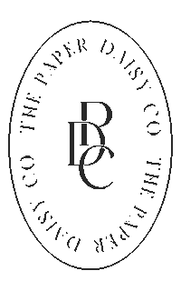 thepaperdaisyco monogram tpdc Sticker