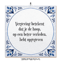 Humor Hoop Sticker by Tegelspreuken.nl