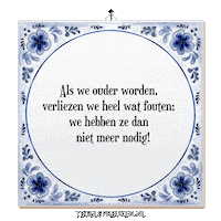 Nl Wijsheid Sticker by Tegelspreuken.nl