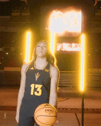 Womens Basketball GIF by ASUWBB