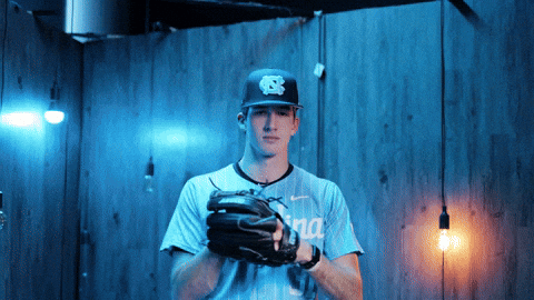 University Of North Carolina Baseball GIF by UNC Tar Heels