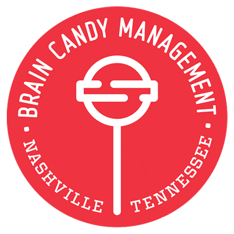 BrainCandyMGMT lollipop brain candy bcm braincandy Sticker