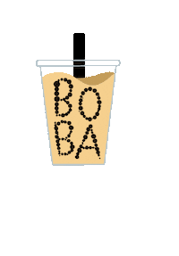 Bubble Tea Drink Sticker