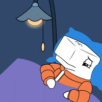 Tired Good Night GIF by Ordinary Friends