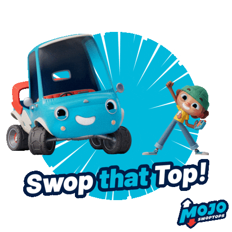 Fun Helping Sticker by Mojo Swoptops