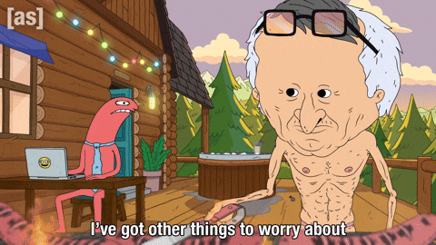 Allen Working GIF by Adult Swim