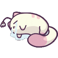 Sad Cat Sticker by Castaways