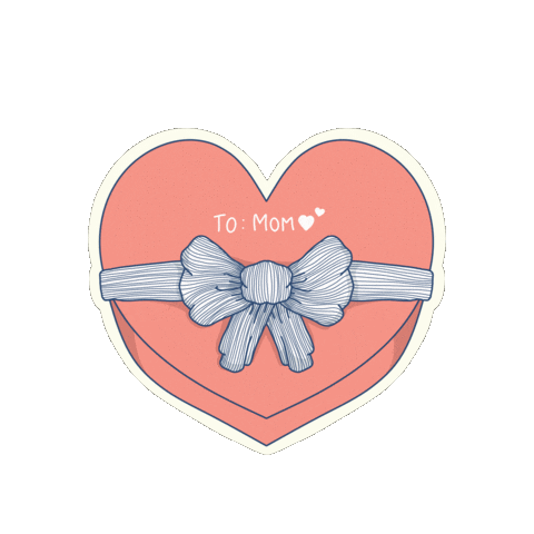 bydaisydalia heart mom gift mother Sticker