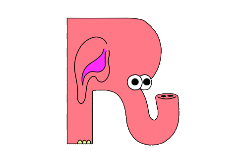 Alphabet Letters Sticker by Originals