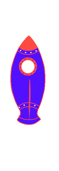 Rocket Idea Sticker by Pulse Incubateur HES