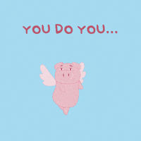 Be Yourself Flying Pig GIF by PositivelyPigasus